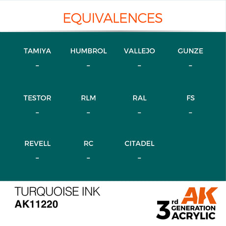 Peinture acrylique AK Interactive 3Gen pour figurines