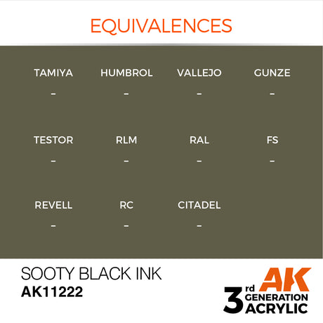 Peinture acrylique AK Interactive 3Gen pour figurines