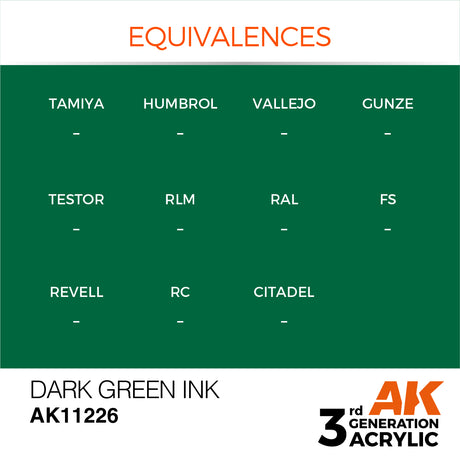 Peinture acrylique AK Interactive 3Gen pour figurines